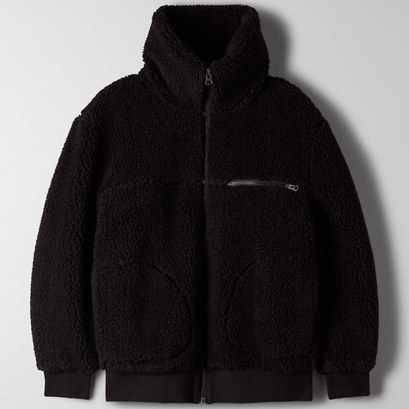 Wilfred Free Jackets & Blazers - Aritzia - Wilfred Free "The Teddy Jacket"